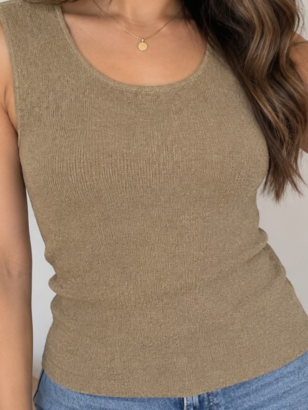 Merona Knit Sleeveless Top – Size M
